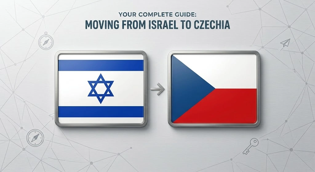How to Move from Israel to Czechia